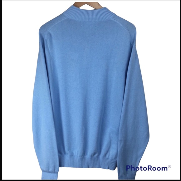 **SOLD**Vineyard Vines Men’s half zip pullover sweater- Lg - Picture 2 of 5